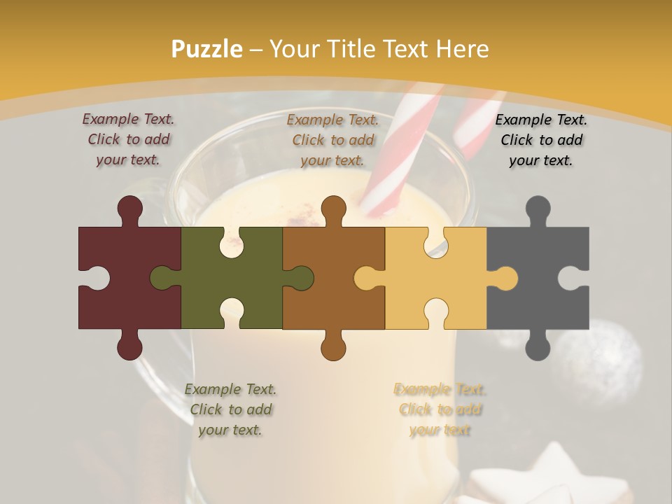 Fir Glass Season PowerPoint Template