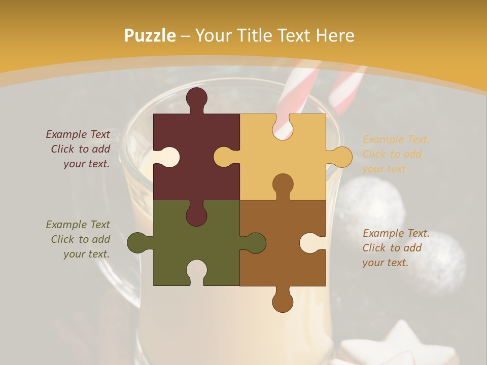 Fir Glass Season PowerPoint Template