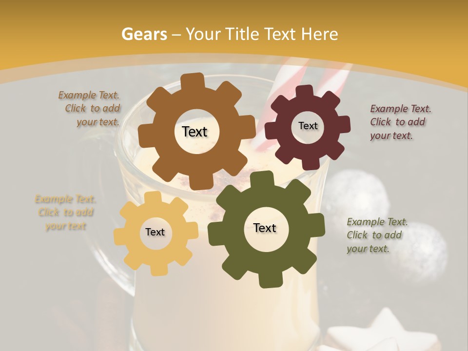 Fir Glass Season PowerPoint Template