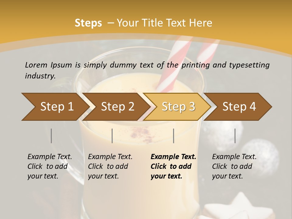 Fir Glass Season PowerPoint Template
