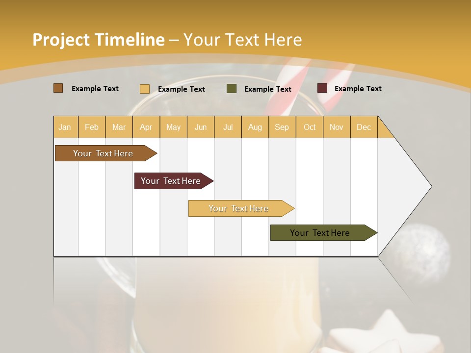 Fir Glass Season PowerPoint Template