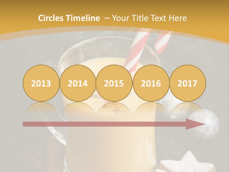 Fir Glass Season PowerPoint Template