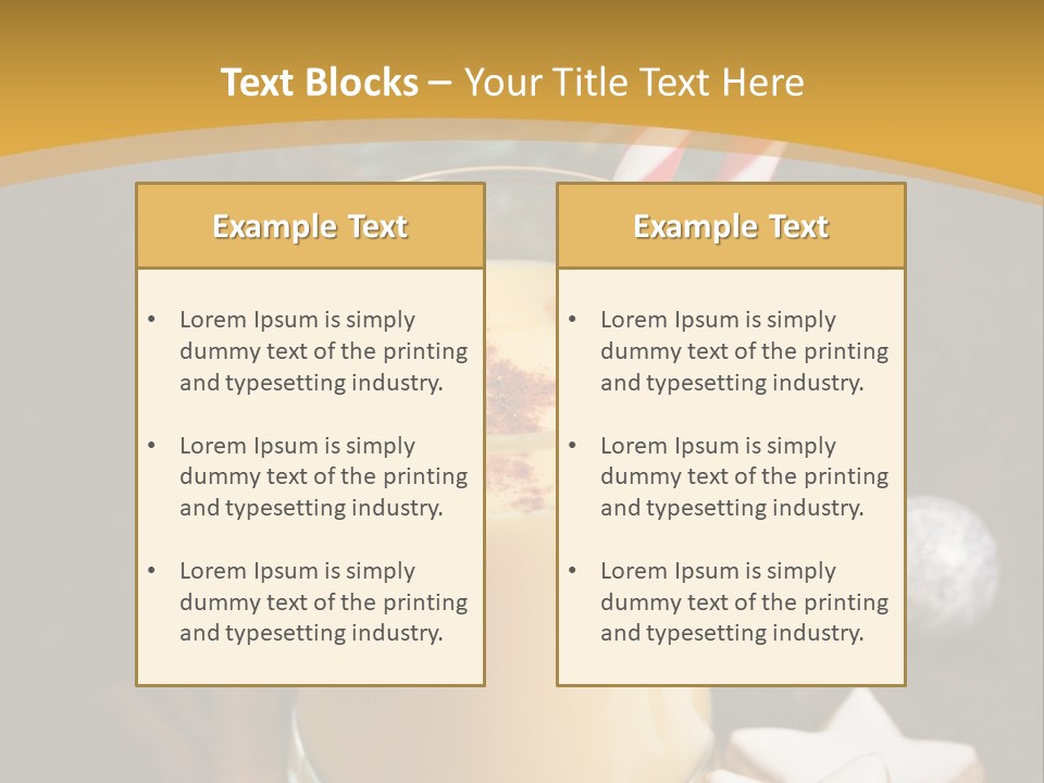 Fir Glass Season PowerPoint Template