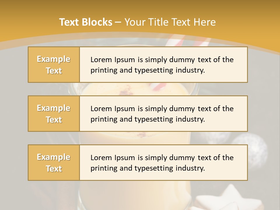 Fir Glass Season PowerPoint Template