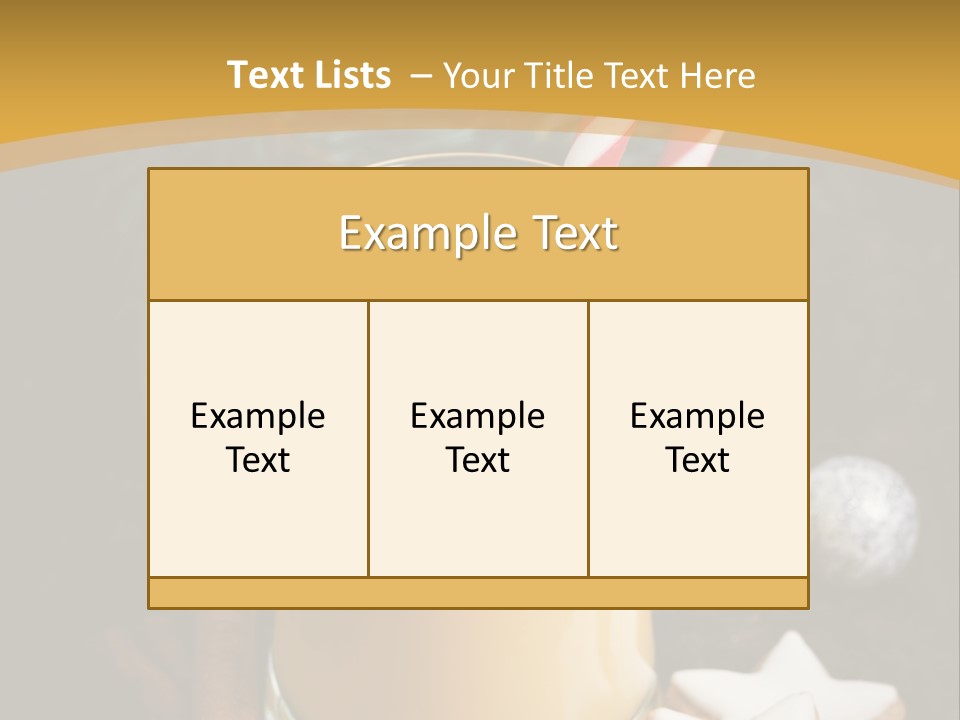 Fir Glass Season PowerPoint Template