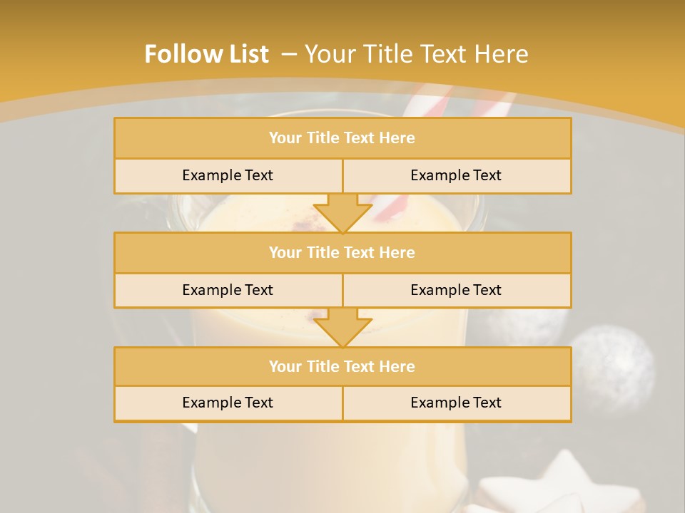 Fir Glass Season PowerPoint Template