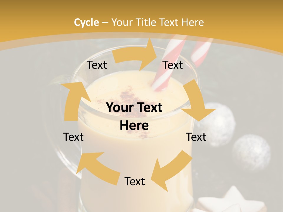 Fir Glass Season PowerPoint Template