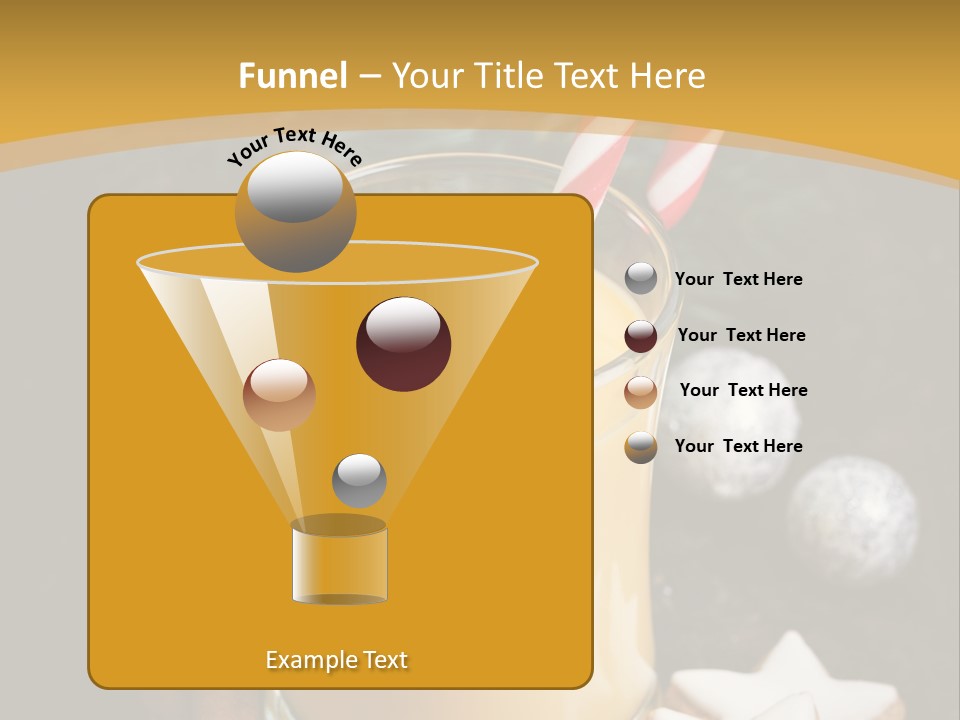 Fir Glass Season PowerPoint Template