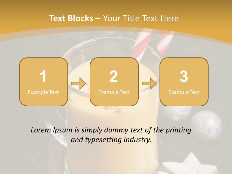 Fir Glass Season PowerPoint Template