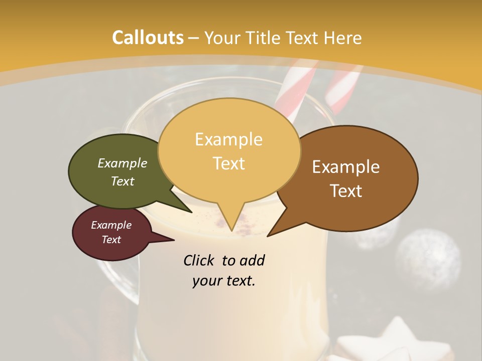 Fir Glass Season PowerPoint Template