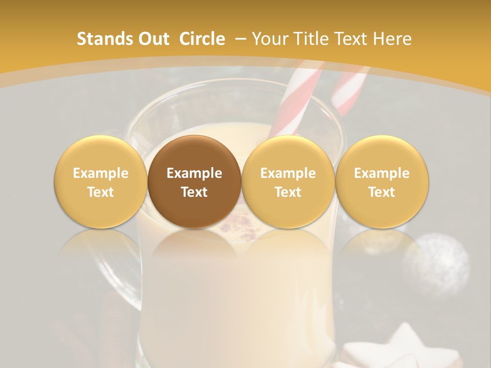 Fir Glass Season PowerPoint Template