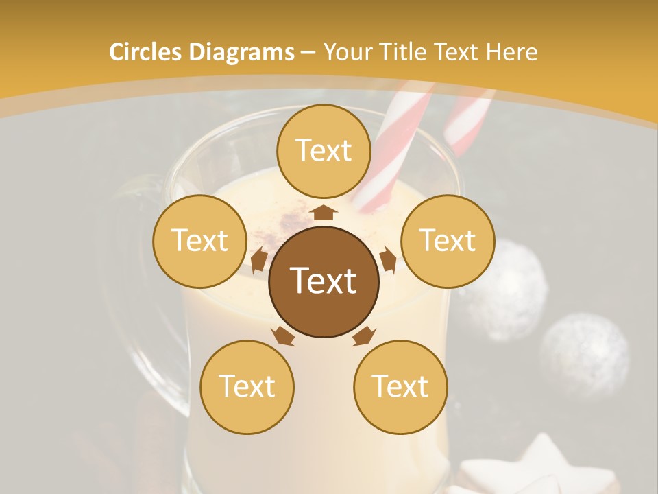 Fir Glass Season PowerPoint Template