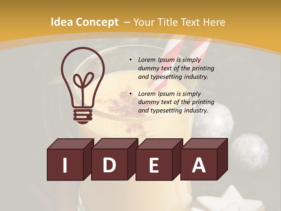 Fir Glass Season PowerPoint Template