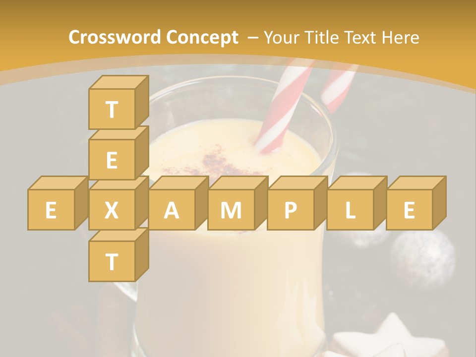 Fir Glass Season PowerPoint Template