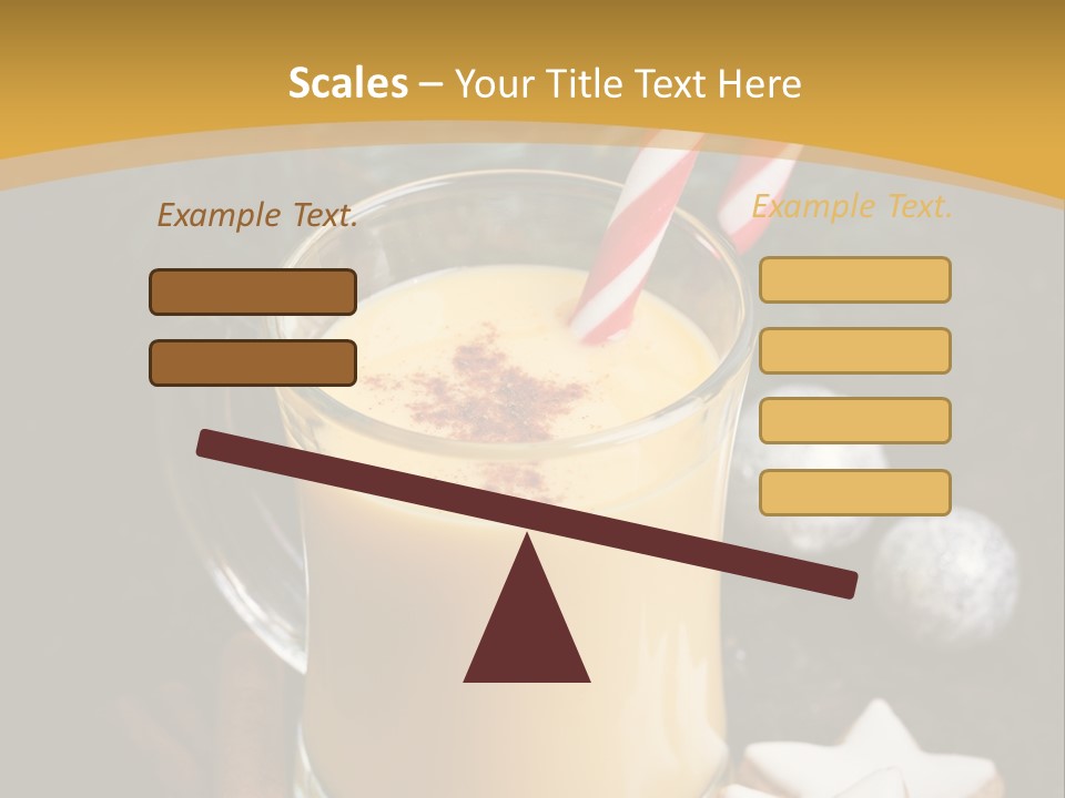 Fir Glass Season PowerPoint Template
