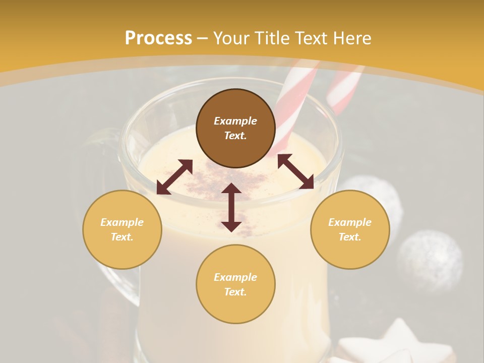 Fir Glass Season PowerPoint Template