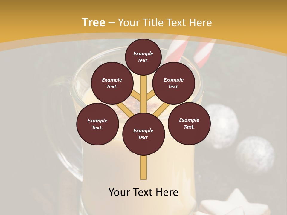 Fir Glass Season PowerPoint Template