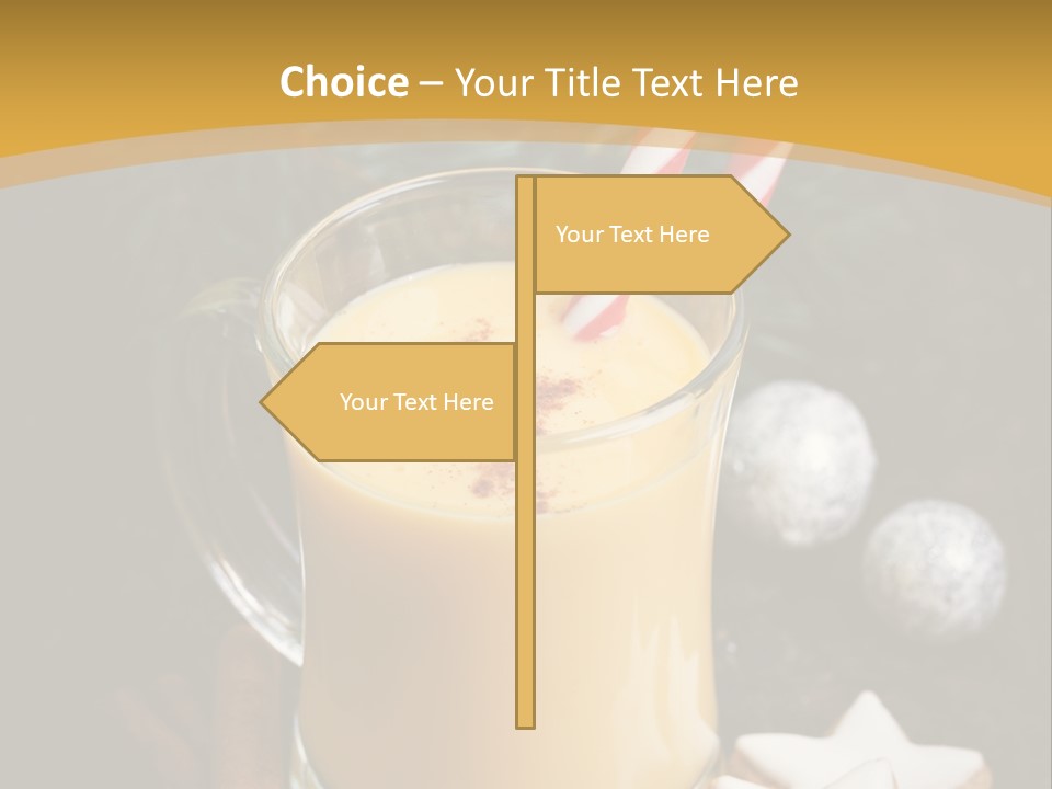 Fir Glass Season PowerPoint Template