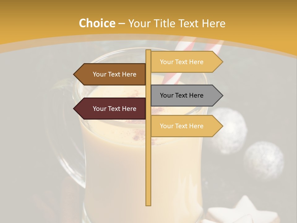 Fir Glass Season PowerPoint Template