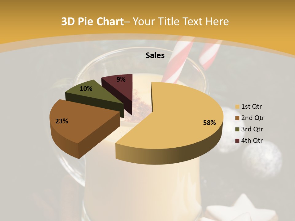 Fir Glass Season PowerPoint Template