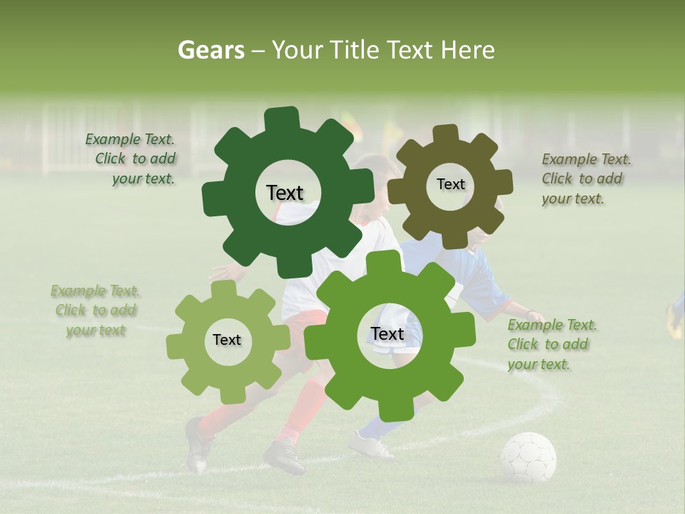 American Bowl Game Sports PowerPoint Template