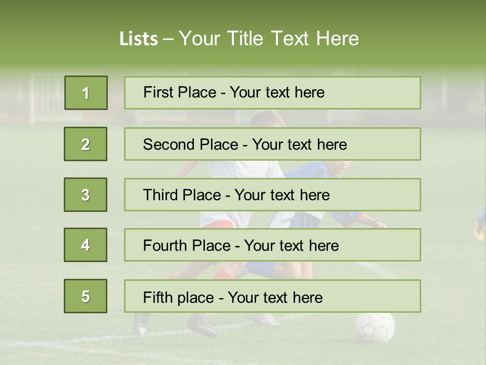 American Bowl Game Sports PowerPoint Template