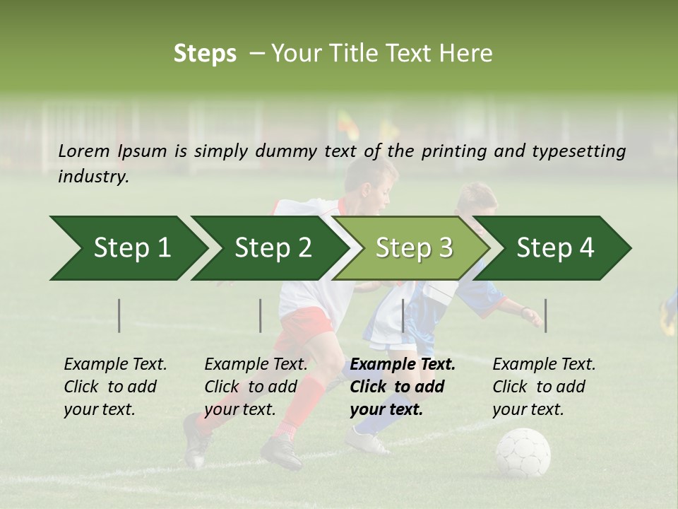 American Bowl Game Sports PowerPoint Template