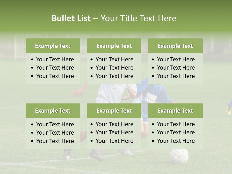 American Bowl Game Sports PowerPoint Template