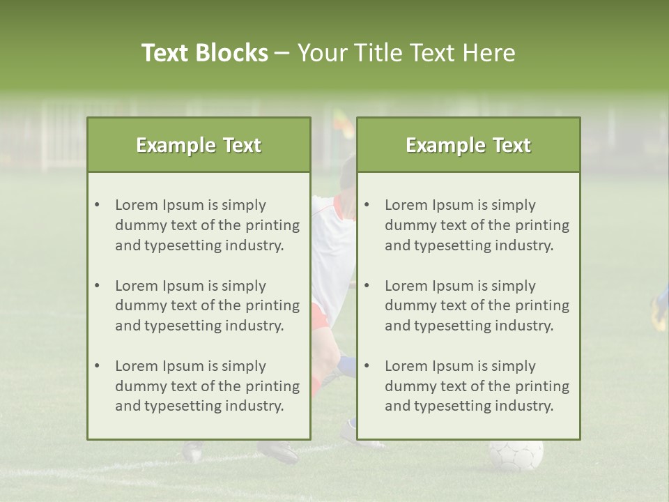 American Bowl Game Sports PowerPoint Template