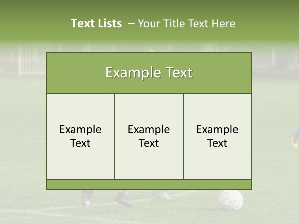 American Bowl Game Sports PowerPoint Template