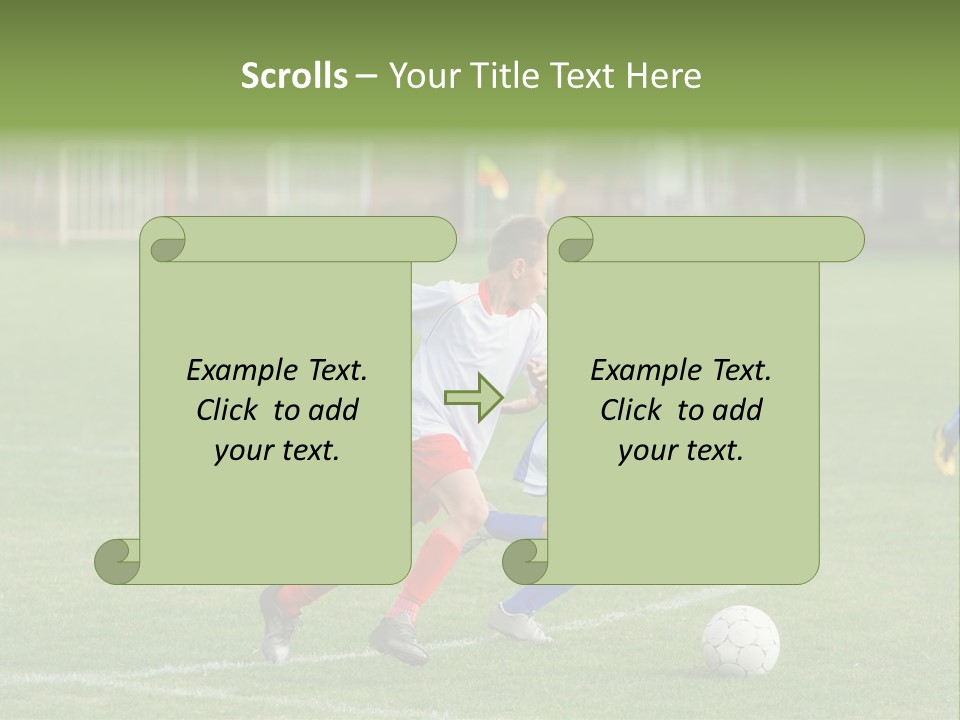 American Bowl Game Sports PowerPoint Template