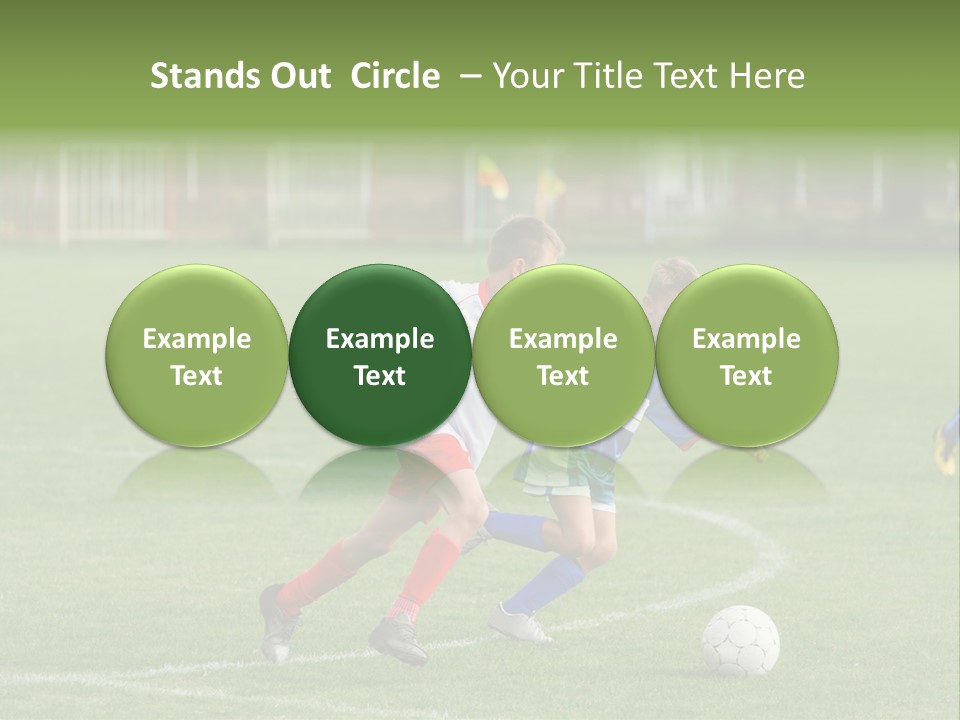 American Bowl Game Sports PowerPoint Template