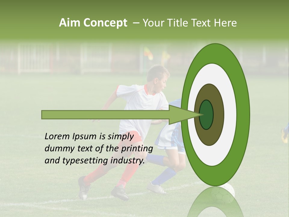 American Bowl Game Sports PowerPoint Template