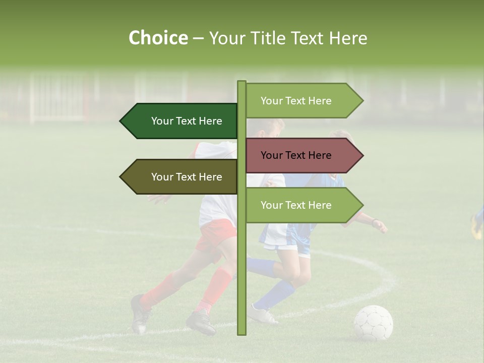 American Bowl Game Sports PowerPoint Template