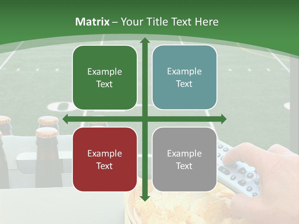 American Bowl Game Sports PowerPoint Template