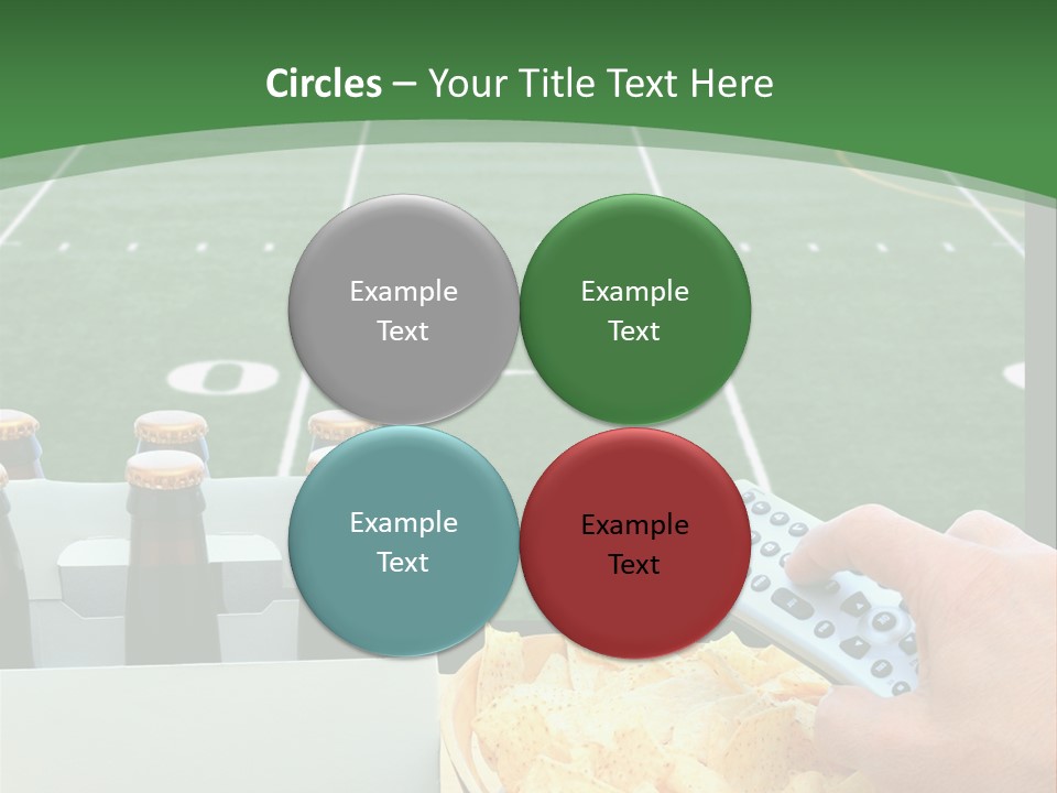 American Bowl Game Sports PowerPoint Template