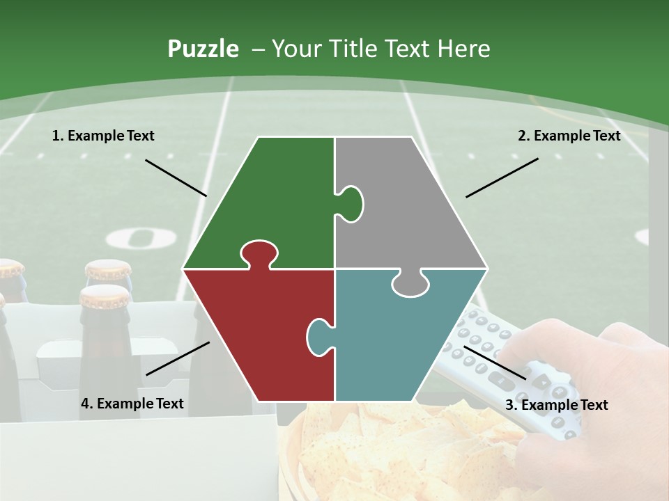 American Bowl Game Sports PowerPoint Template