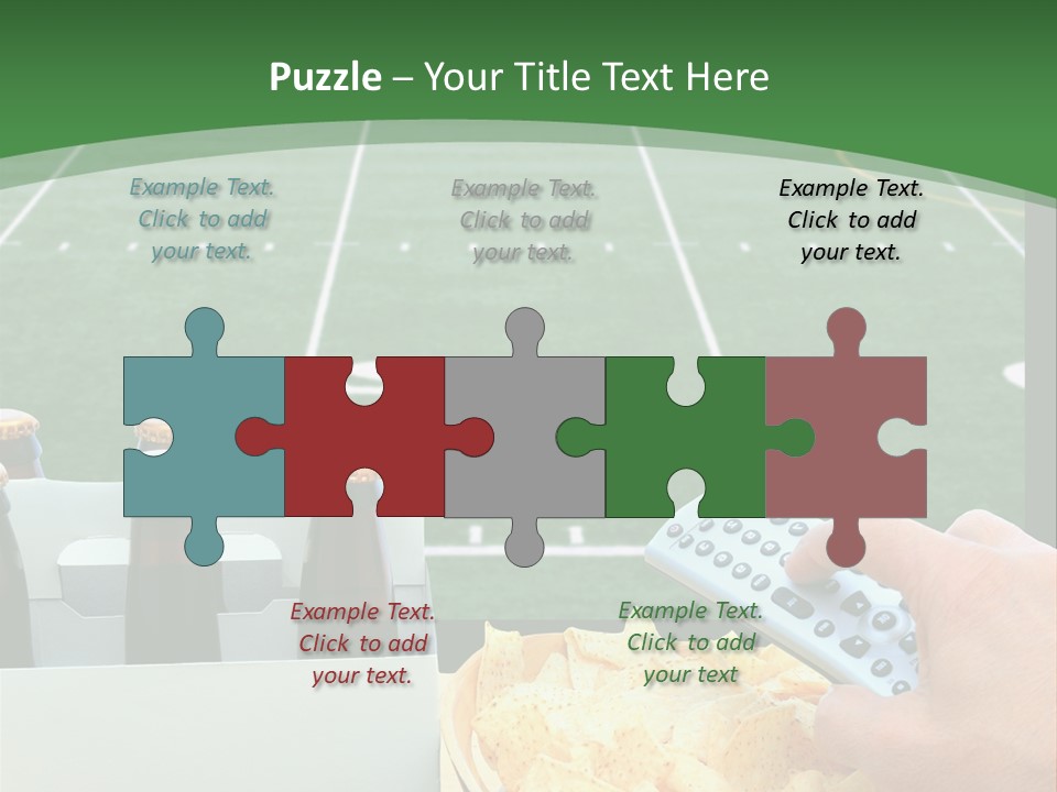 American Bowl Game Sports PowerPoint Template