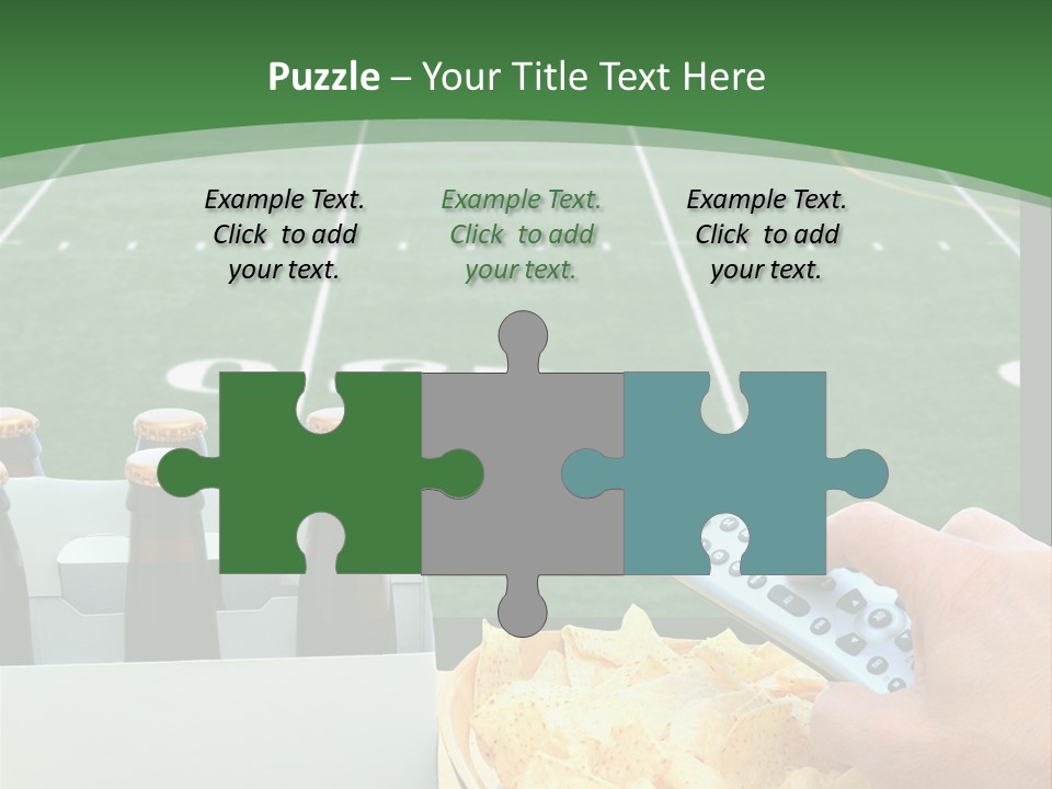 American Bowl Game Sports PowerPoint Template