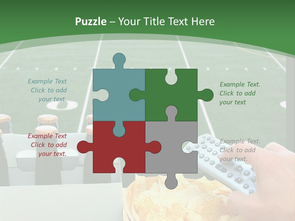 American Bowl Game Sports PowerPoint Template