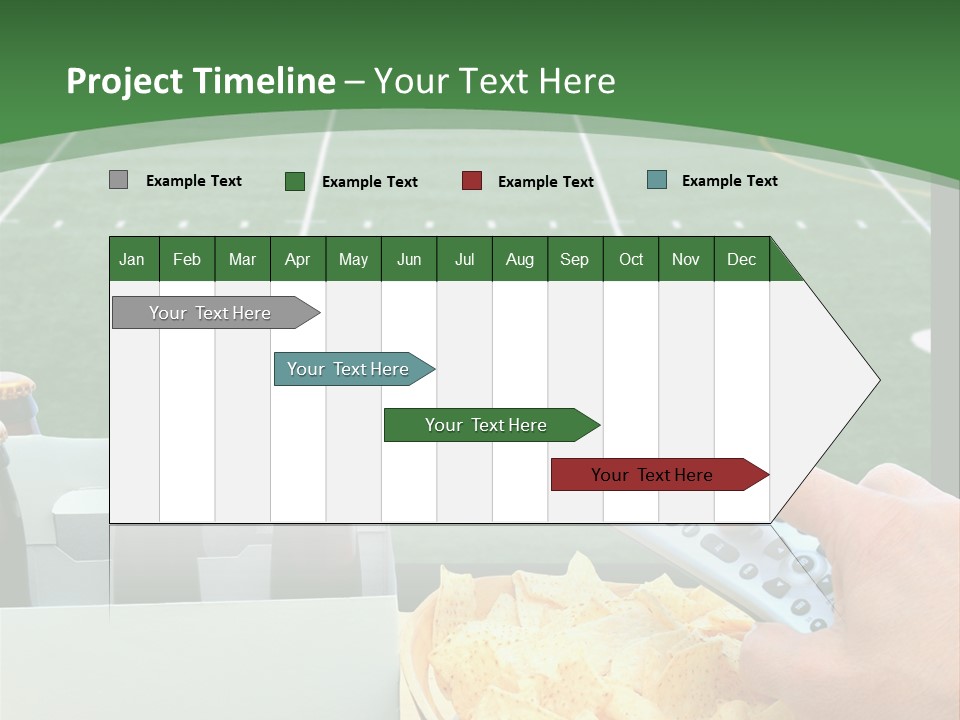 American Bowl Game Sports PowerPoint Template