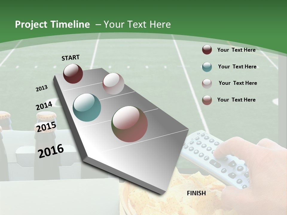 American Bowl Game Sports PowerPoint Template