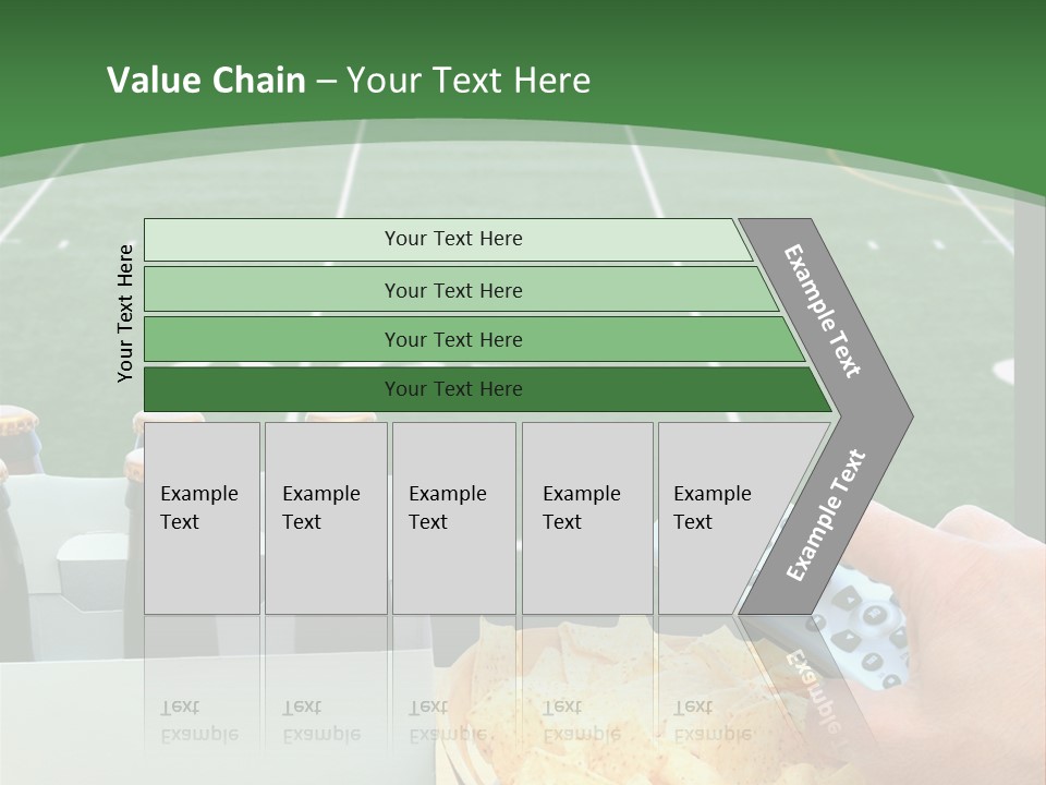 American Bowl Game Sports PowerPoint Template