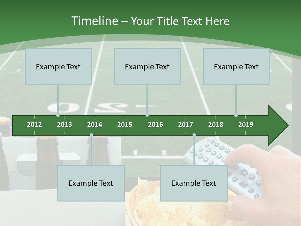 American Bowl Game Sports PowerPoint Template
