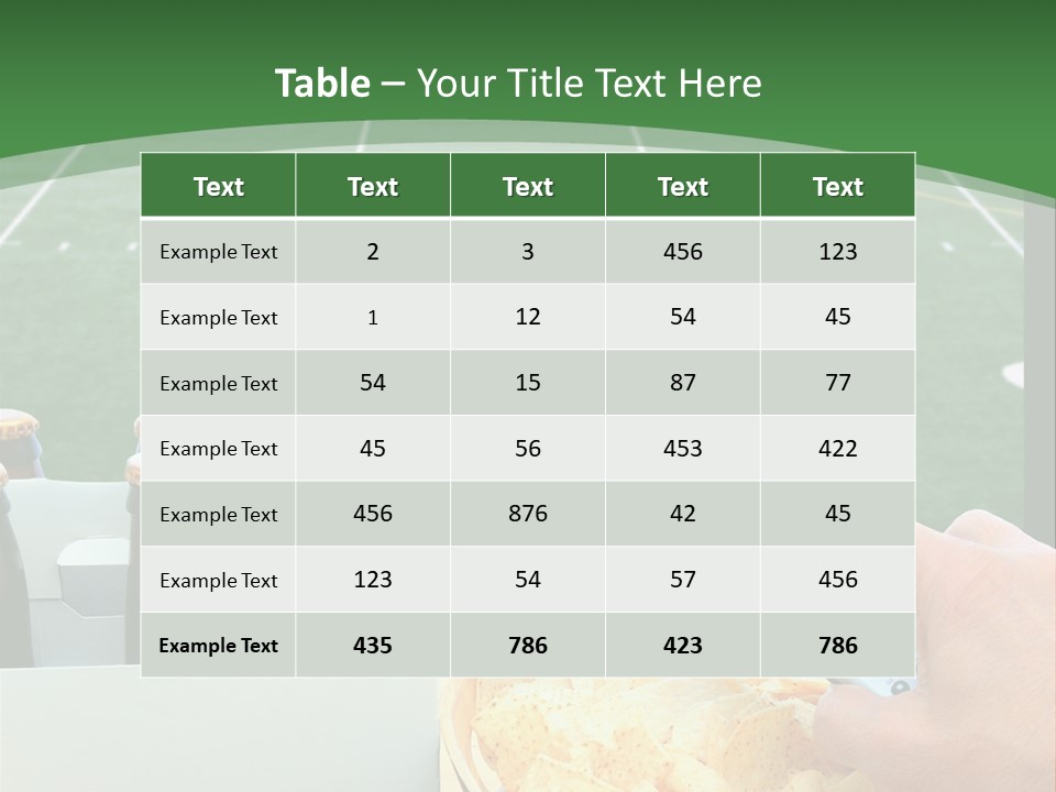 American Bowl Game Sports PowerPoint Template