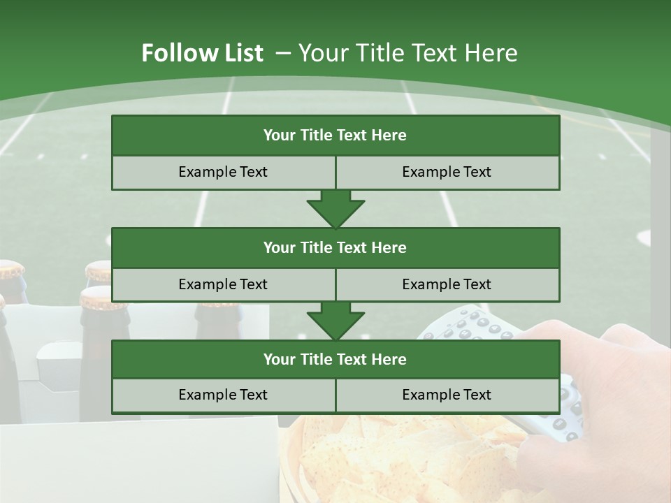 American Bowl Game Sports PowerPoint Template