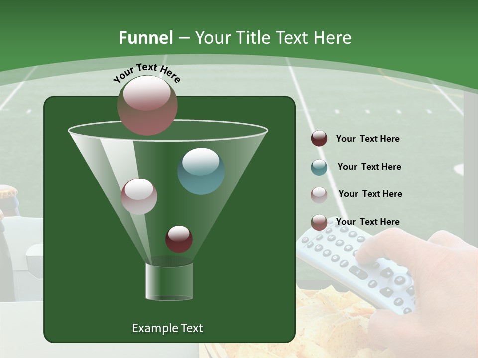 American Bowl Game Sports PowerPoint Template