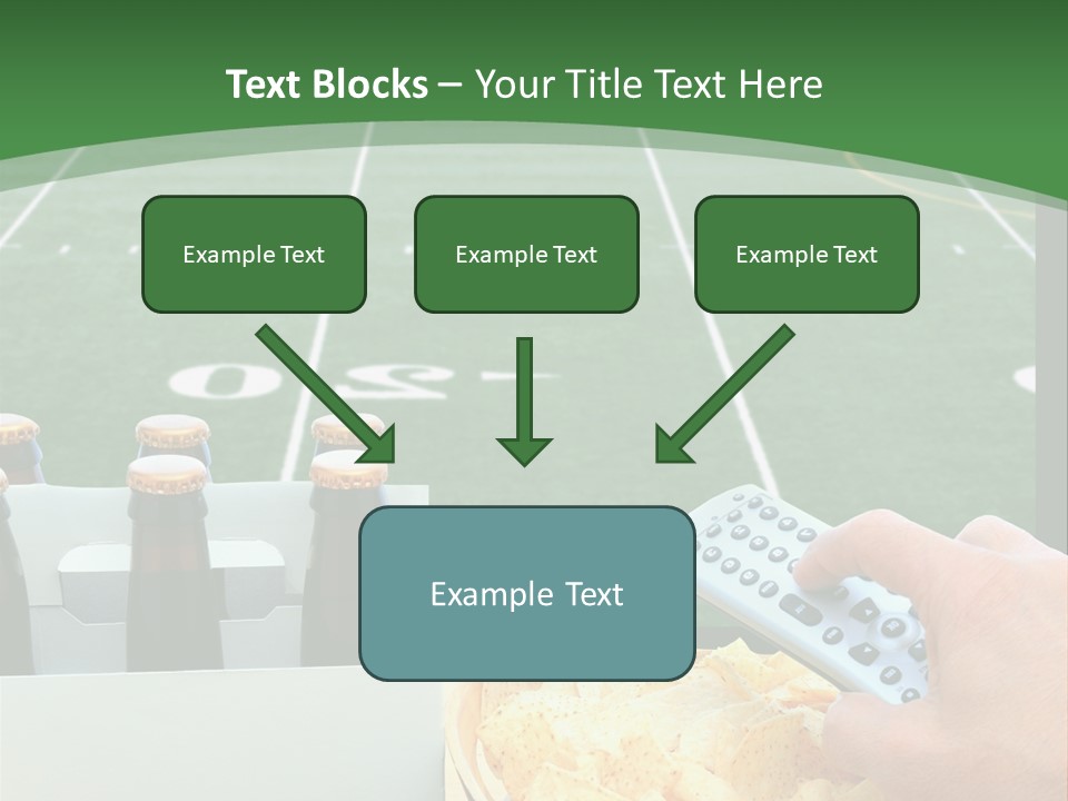 American Bowl Game Sports PowerPoint Template