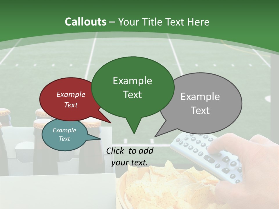 American Bowl Game Sports PowerPoint Template