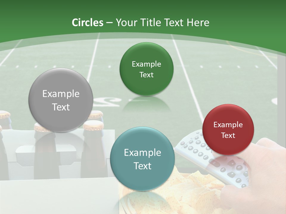 American Bowl Game Sports PowerPoint Template